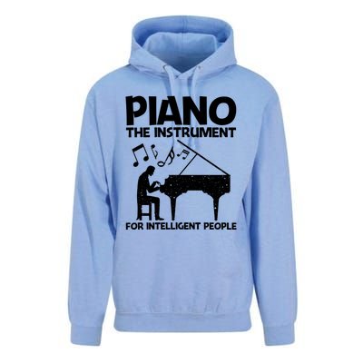 Best Piano Art Keyboard Piano Player Pianist Gift Unisex Surf Hoodie