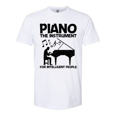 Best Piano Art Keyboard Piano Player Pianist Gift Softstyle CVC T-Shirt