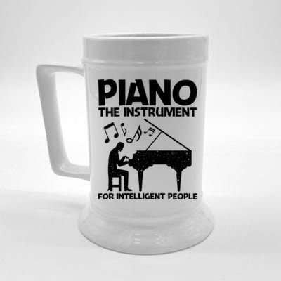 Best Piano Art Keyboard Piano Player Pianist Gift Beer Stein