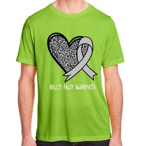 Bell’s Palsy Awareness Silver Ribbon Gift Adult ChromaSoft Performance T-Shirt