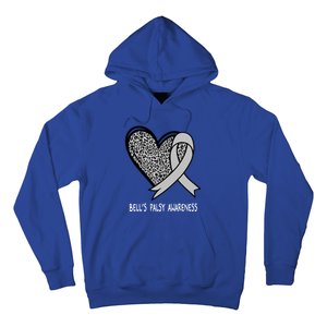 Bell’s Palsy Awareness Silver Ribbon Gift Hoodie