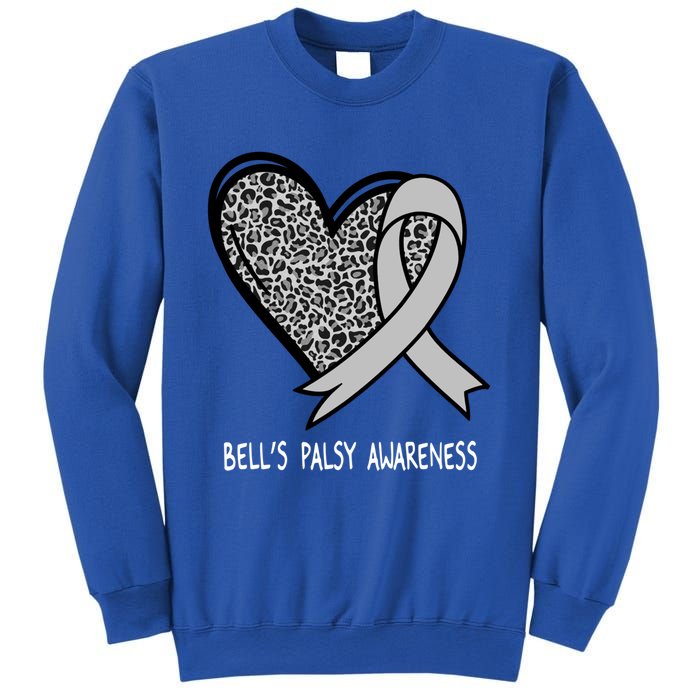 Bell’s Palsy Awareness Silver Ribbon Gift Sweatshirt