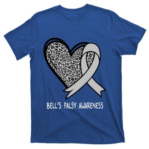 Bell’s Palsy Awareness Silver Ribbon Gift T-Shirt