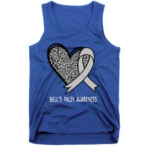 Bell’s Palsy Awareness Silver Ribbon Gift Tank Top