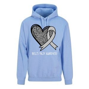 Bell’s Palsy Awareness Silver Ribbon Gift Unisex Surf Hoodie