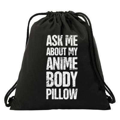 Body Pillow Anime Weeaboo Waifu Drawstring Bag