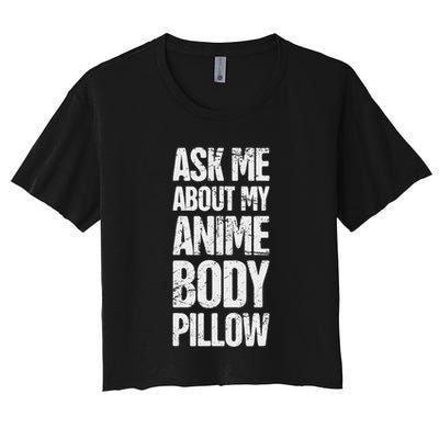 Body Pillow Anime Weeaboo Waifu Crop Top