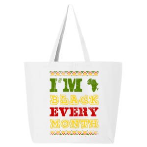 Black Pride African Culture Black History Month Gift 25L Jumbo Tote