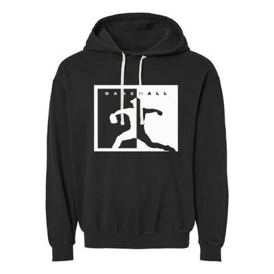 Baseball Pitcher Apparel Baseball Garment-Dyed Fleece Hoodie