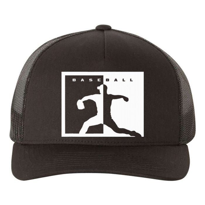 Baseball Pitcher Apparel Baseball Yupoong Adult 5-Panel Trucker Hat