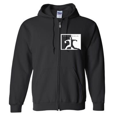 Baseball Pitcher Apparel Baseball Full Zip Hoodie