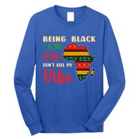 Black Pride African Culture Black History Month Vibe Gift Long Sleeve Shirt