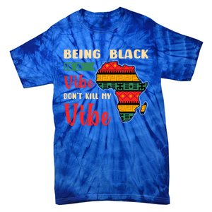 Black Pride African Culture Black History Month Vibe Gift Tie-Dye T-Shirt