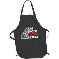 Billiard Pool Aim Shoot Swear Repeat Apron