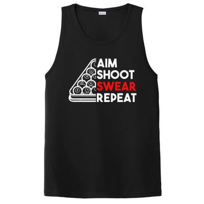 Billiard Pool Aim Shoot Swear Repeat PosiCharge Competitor Tank