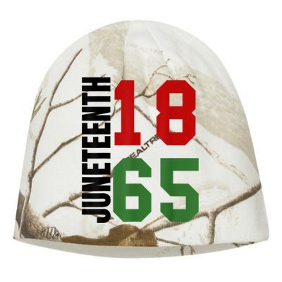 Black Proud African American For Juneteenth Kati - Camo Knit Beanie