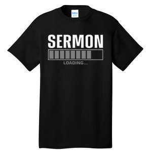 Best Pastor Appreciation Art For Religious Minister Preacher Tall T-Shirt