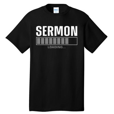 Best Pastor Appreciation Art For Religious Minister Preacher Tall T-Shirt