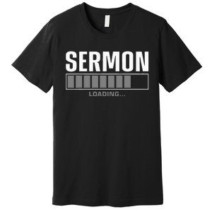 Best Pastor Appreciation Art For Religious Minister Preacher Premium T-Shirt