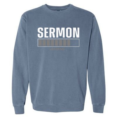 Best Pastor Appreciation Art For Religious Minister Preacher Garment-Dyed Sweatshirt