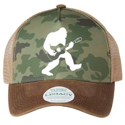 Bigfoot Playing Acoustic Guitar Legacy Tie Dye Trucker Hat