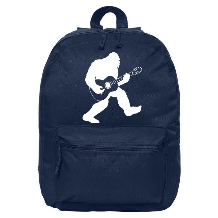 Bigfoot Playing Acoustic Guitar 16 in Basic Backpack