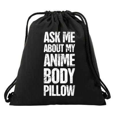 Body Pillow Anime Weeaboo Waifu Drawstring Bag