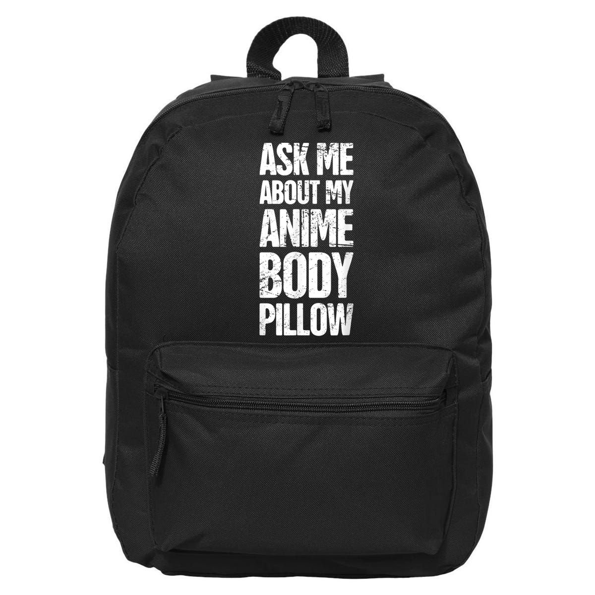 Body Pillow Anime Weeaboo Waifu 16 in Basic Backpack