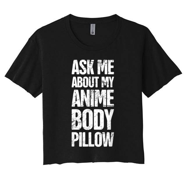 Body Pillow Anime Weeaboo Waifu Crop Top