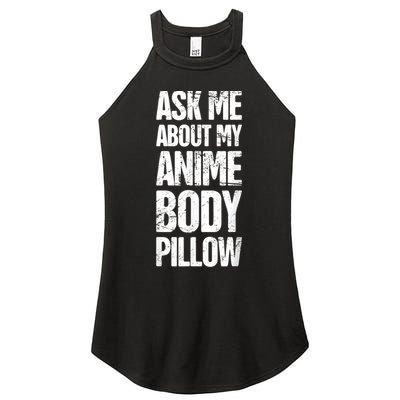 Body Pillow Anime Weeaboo Waifu Women's Perfect Tri Rocker Tank