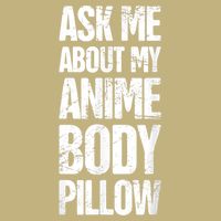 Body Pillow Anime Weeaboo Waifu Button
