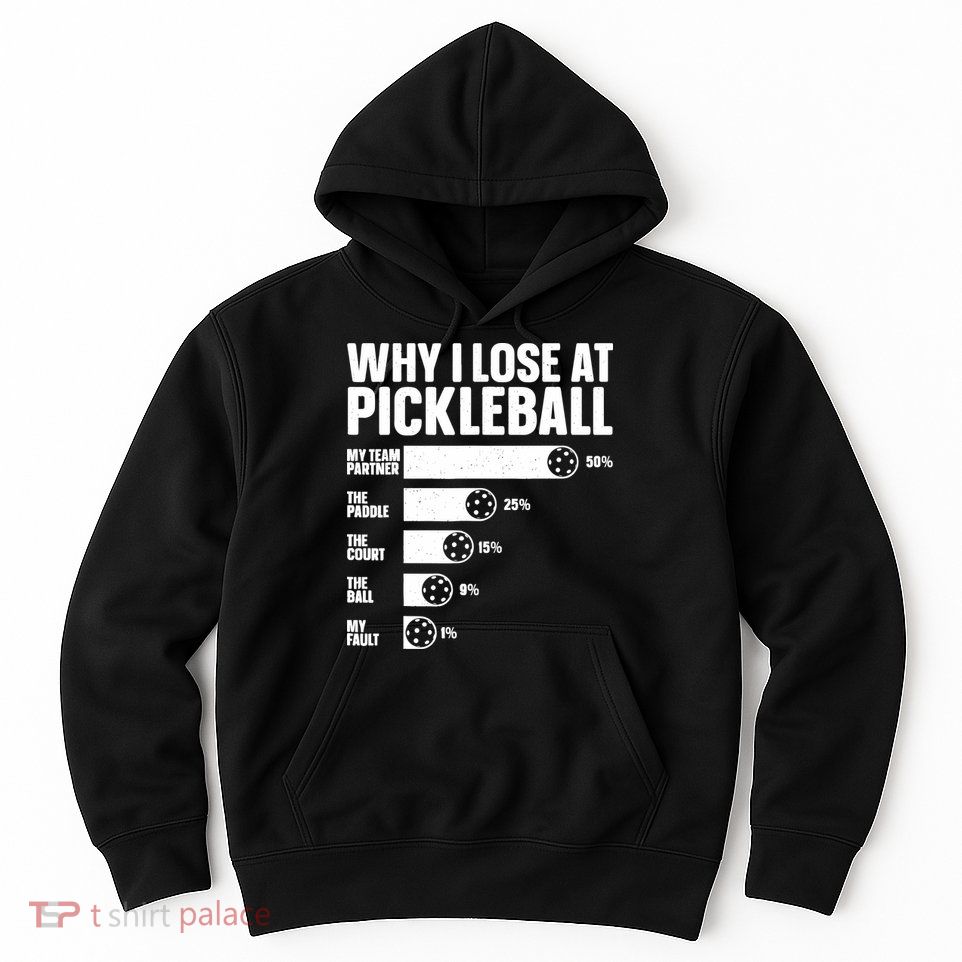 Best Pickleball Art For Sport Pickleball Player Hoodie