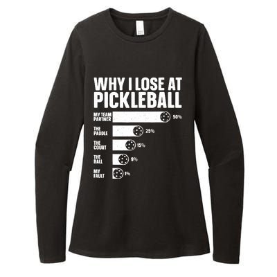 Best Pickleball Art For Sport Pickleball Player Womens CVC Long Sleeve Shirt