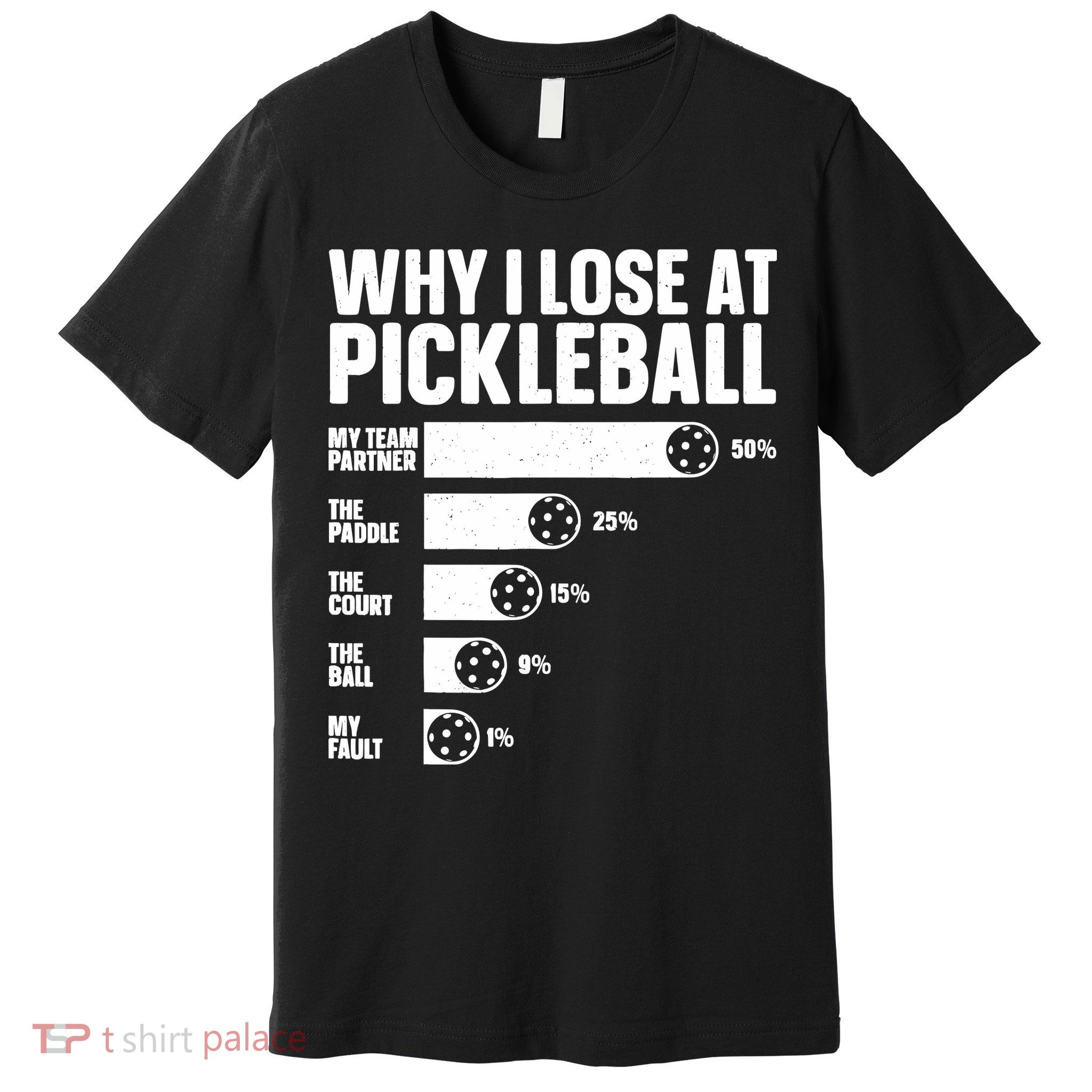 Best Pickleball Art For Sport Pickleball Player Premium T-Shirt