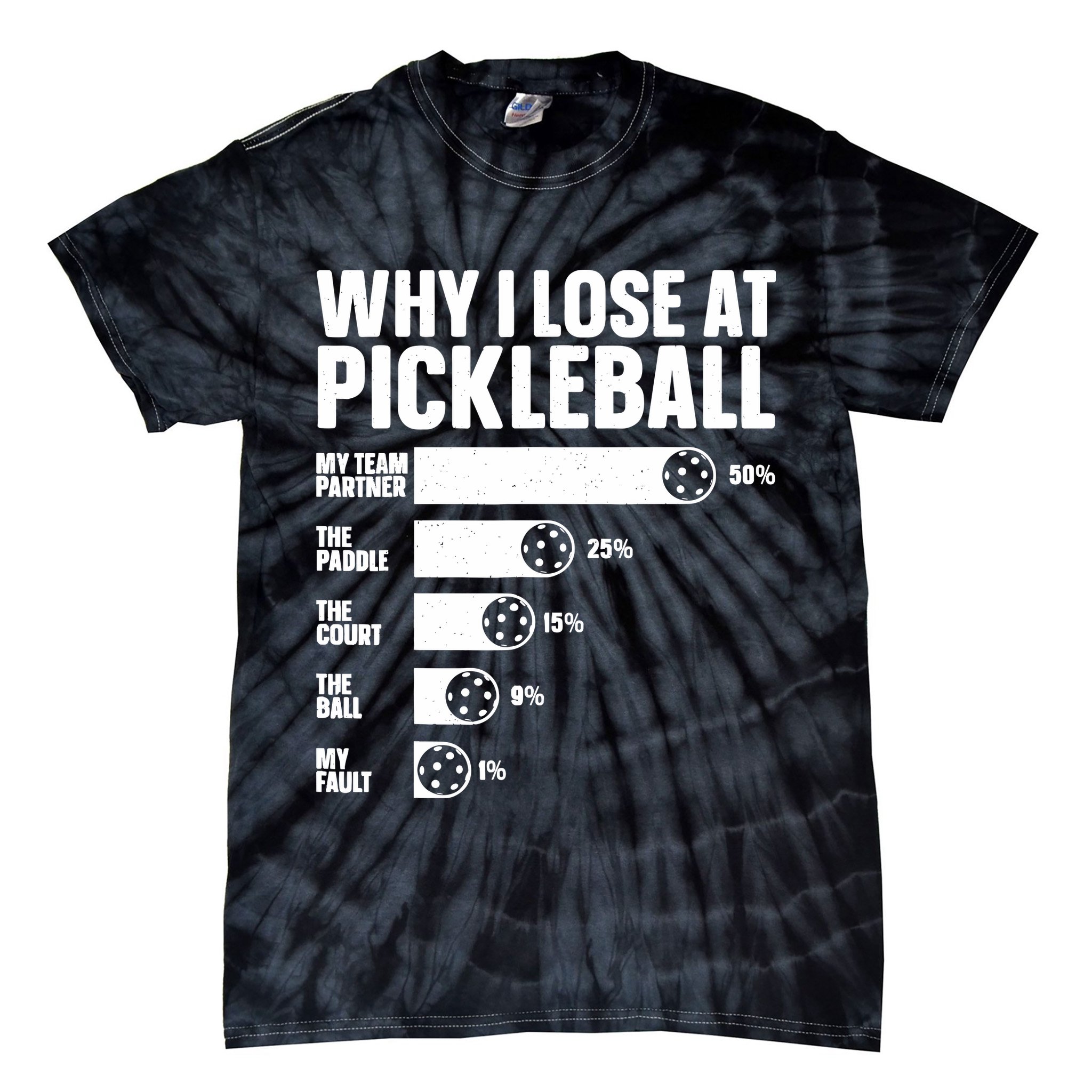 Best Pickleball Art For Sport Pickleball Player Tie-Dye T-Shirt