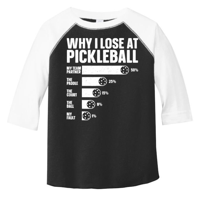 Best Pickleball Art For Sport Pickleball Player Toddler Fine Jersey T-Shirt