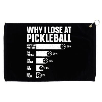 Best Pickleball Art For Sport Pickleball Player Grommeted Golf Towel