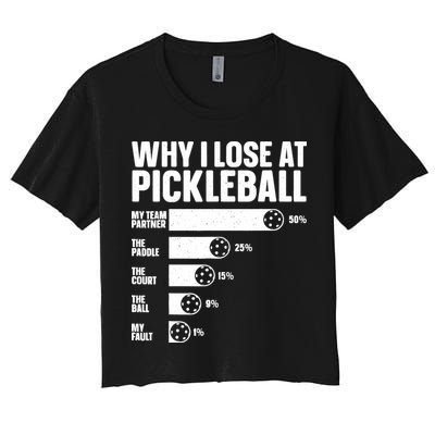Best Pickleball Art For Sport Pickleball Player Crop Top
