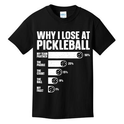 Best Pickleball Art For Sport Pickleball Player Kids T-Shirt