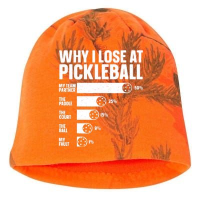 Best Pickleball Art For Sport Pickleball Player Kati - Camo Knit Beanie