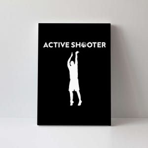 Basketball Player Active Shooter Basketball Lovers Men Women Canvas