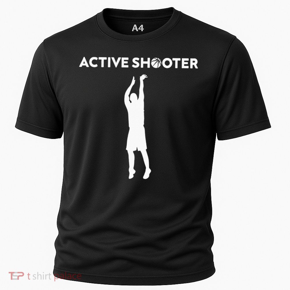 Basketball Player Active Shooter Basketball Lovers Performance Shirt