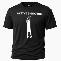 Basketball Player Active Shooter Basketball Lovers Cooling Performance Crew T-Shirt