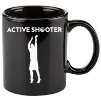 Basketball Player Active Shooter Basketball Lovers 11oz C Handle Ceramic Mug