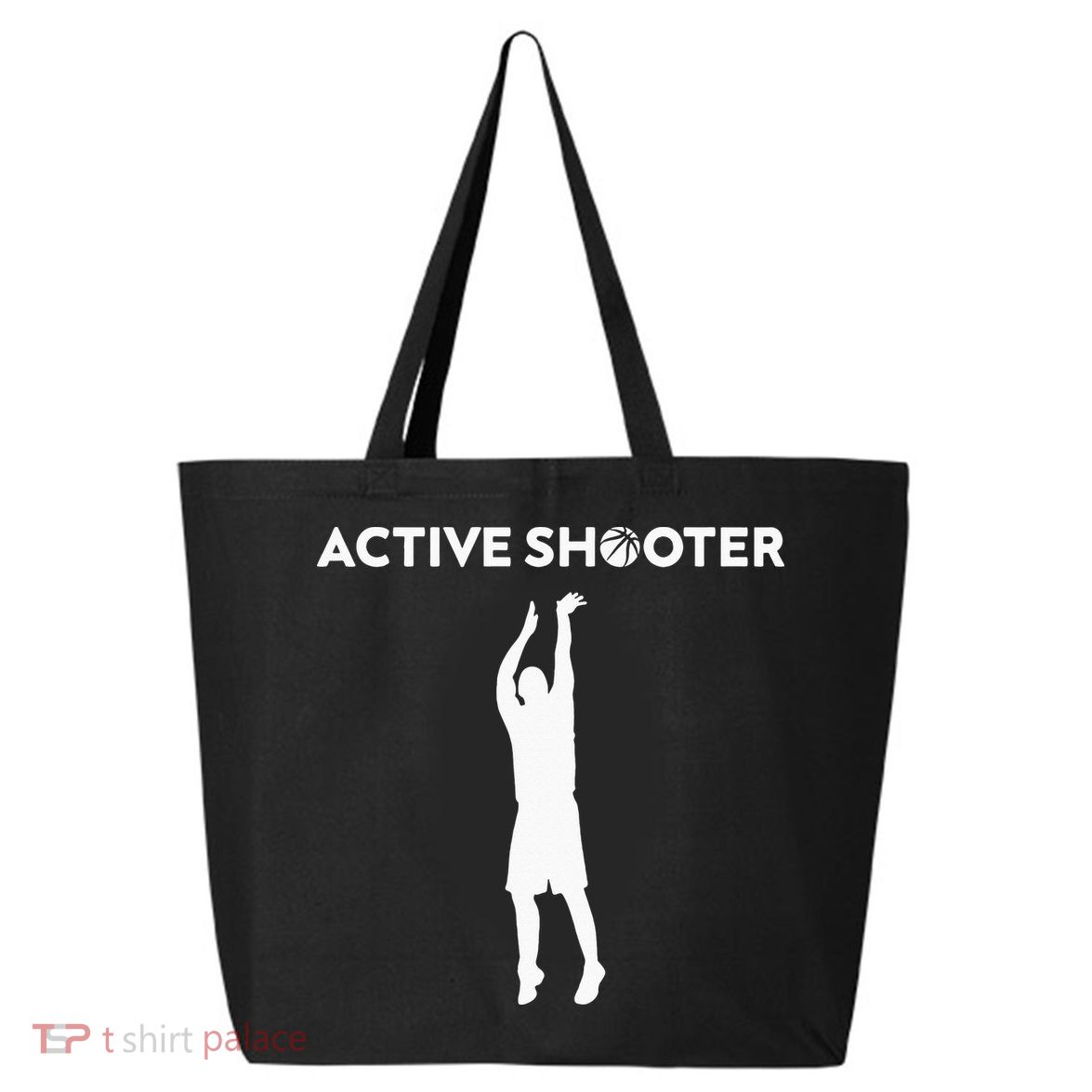 Basketball Player Active Shooter Basketball Lovers 25L Jumbo Tote