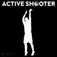 Basketball Player Active Shooter Basketball Lovers Womens T-Shirt