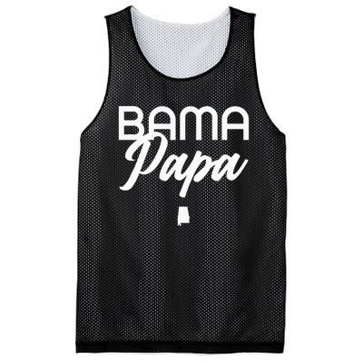 Bama Papa Alabama Dad Grandpa Mesh Reversible Basketball Jersey Tank