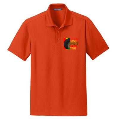 Black Protect At All Cost African American History Gift Dry Zone Grid Polo