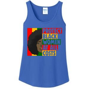 Black Protect At All Cost African American History Gift Ladies Essential Tank