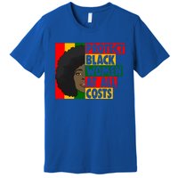 Black Protect At All Cost African American History Gift Premium T-Shirt